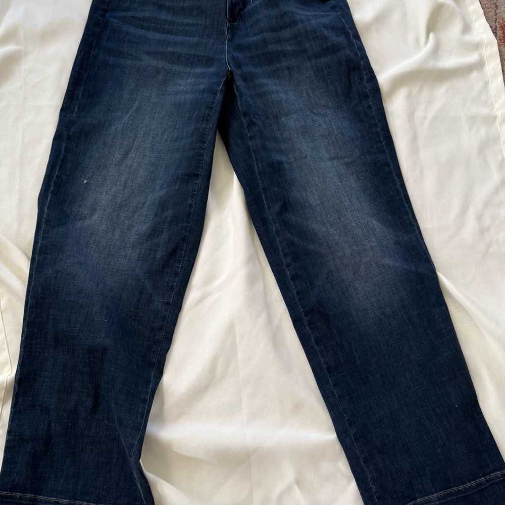 J. Jill Dark Blue Flare Jeans